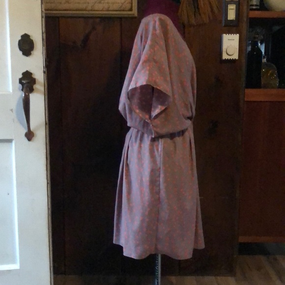 Mauve polka dot dress - Picture 4 of 8